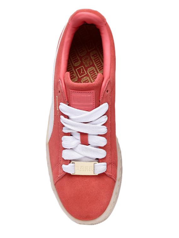 red lace-up sneakers - 16581235 - Zoom Image - 4