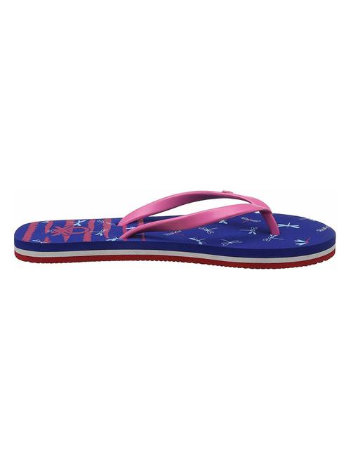 blue toe separator flip flops - 16581630 - Standard Image - 1
