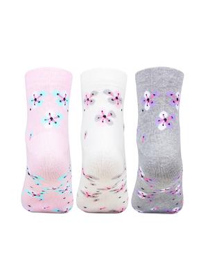 set of 3 multi colored cotton sock - 16582128 - Standard Image - 4