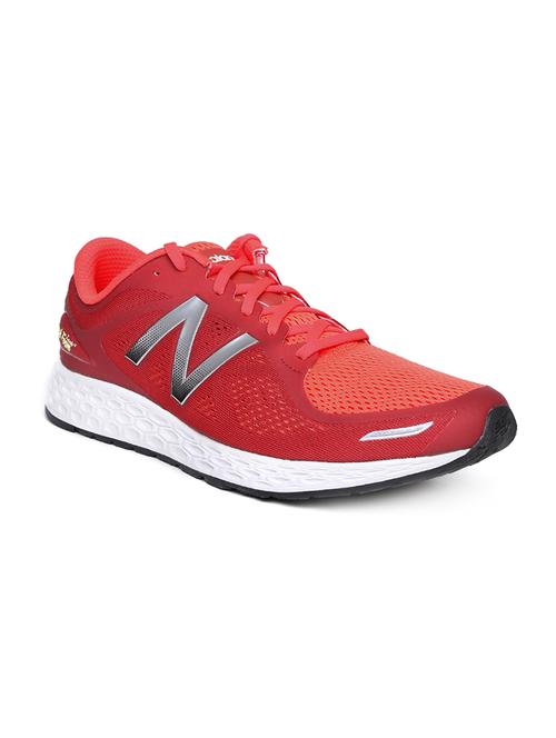 red mesh lace up sport shoes - 16583133 - Very Small Image - 1