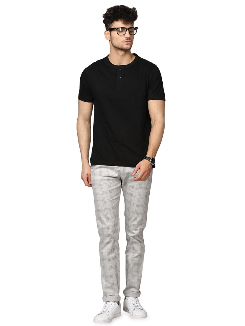 white checkered chinos - 16584198 - Zoom Image - 4