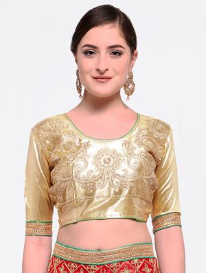 embroidered contrast lehenga - 16585933 - Standard Image - 4