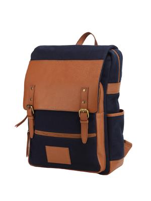bluetan canvas backpack - 16589049 - Standard Image - 4