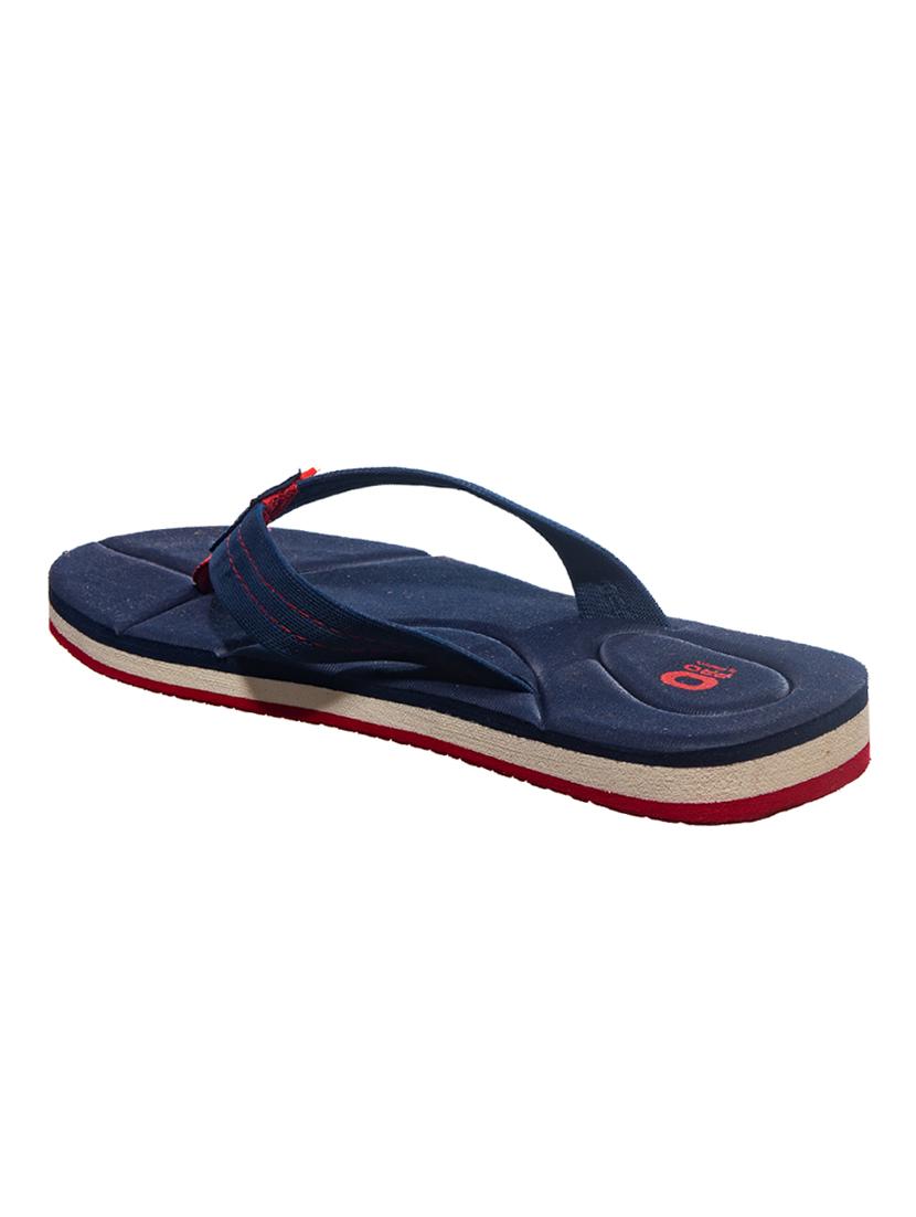 navy toe separator flip flops - 16589078 - Zoom Image - 4