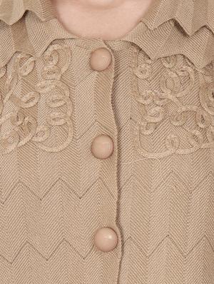 long sleeved wool cardigan - 16589093 - Standard Image - 4