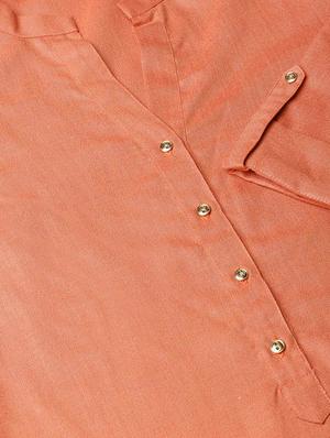 solid straight kurta - 16589280 - Standard Image - 4