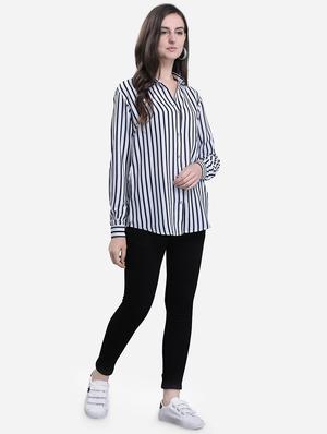 long sleeved striped shirt - 16589590 - Standard Image - 4
