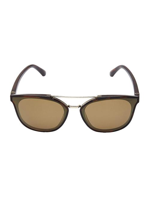 idee?mirrored rectangular sunglasses (61)?(brown) - 16591253 - Standard Image - 1