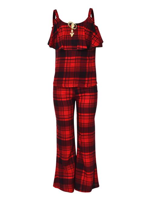 plaid layered twin sets - 16591332 - Standard Image - 1