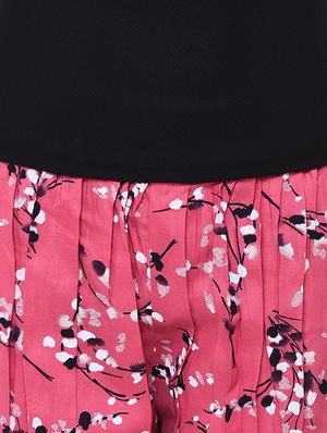 pink rayon shorts set - 16591345 - Standard Image - 4