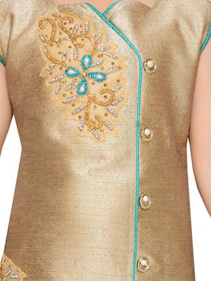 red silk blend lehnga choli - 16591370 - Standard Image - 4