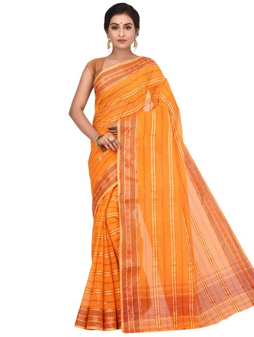 stripes tant saree - 16592132 - Standard Image - 1