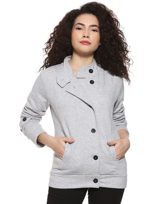 lapel neck windcheater jacket - 16592279 - Standard Image - 1
