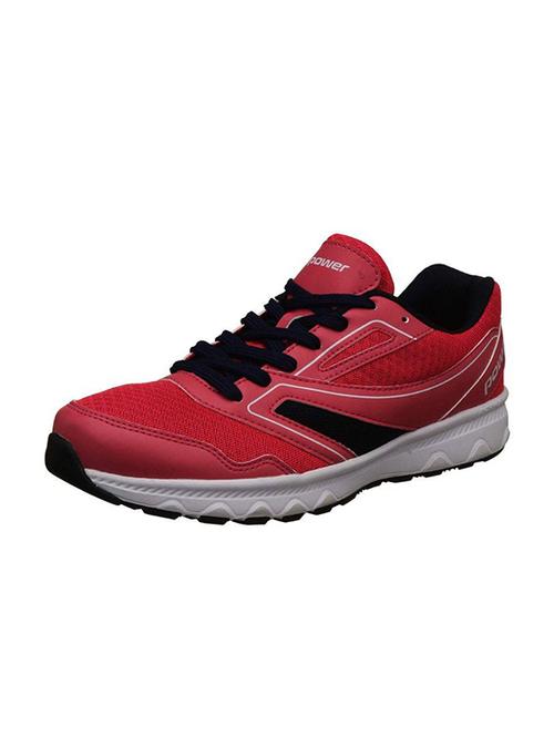 red lace-up sports shoes - 16594167 - Very Small Image - 1