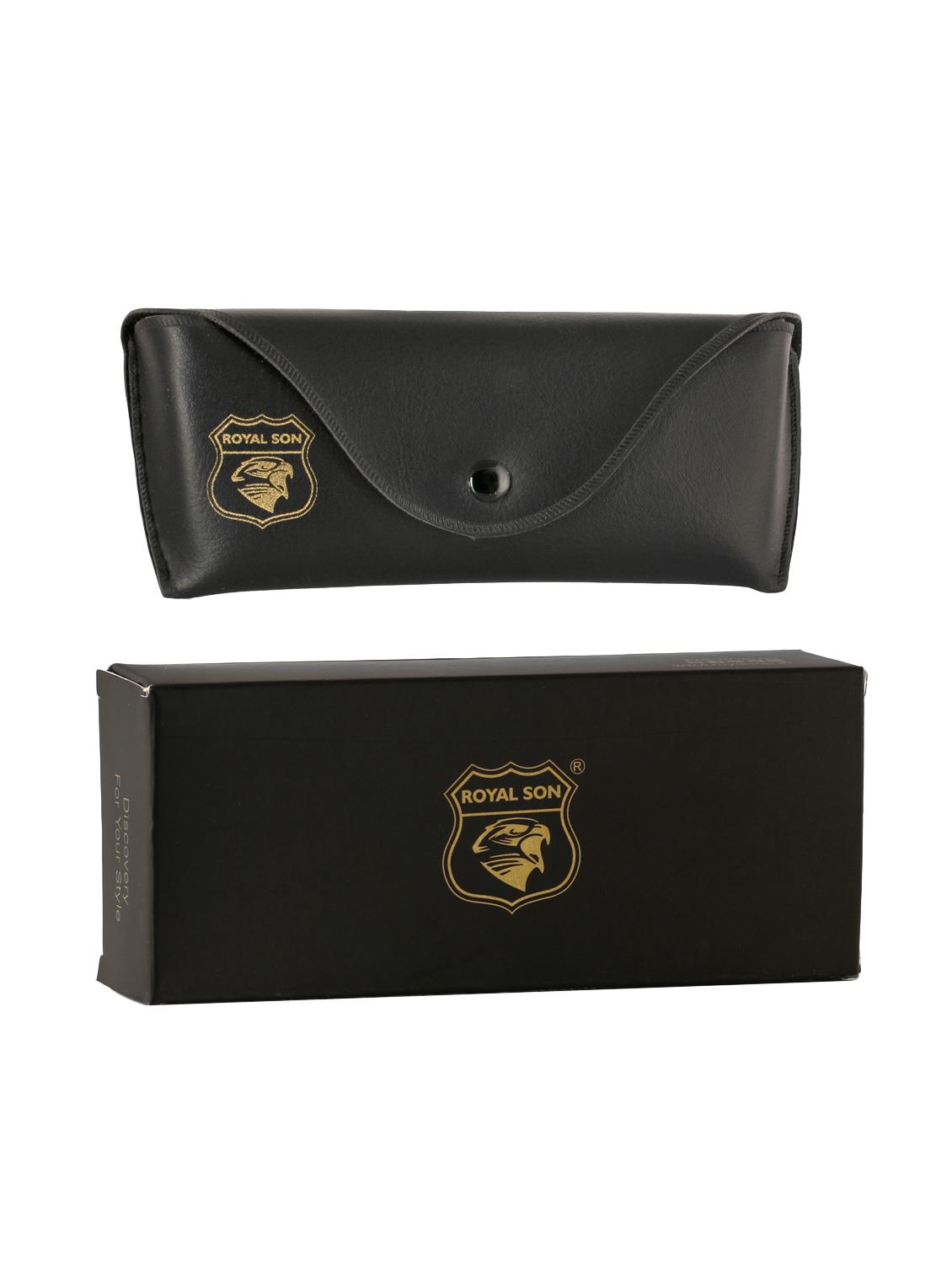 royal son uv protection retro square carven sunglasses for women (black lens) - 16596785 - Zoom Image - 4