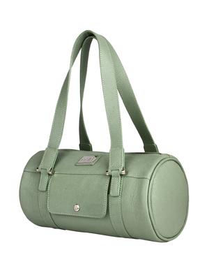 green leather duffel bag - 16598373 - Standard Image - 4