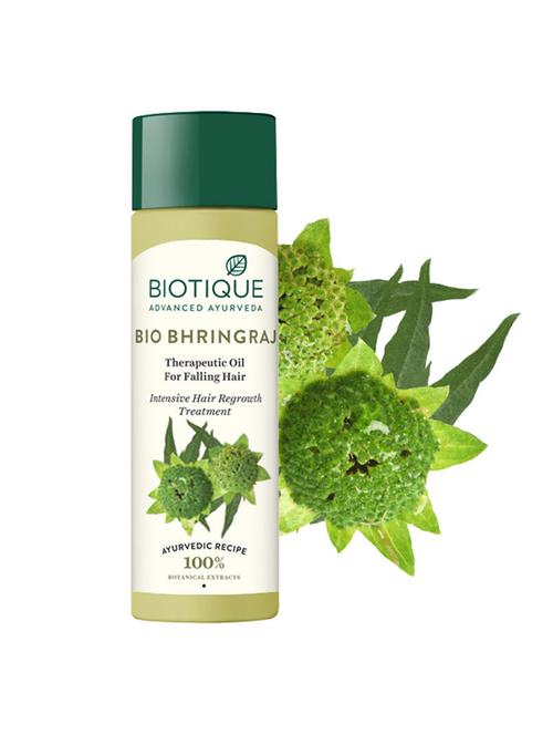 bio bhringraj therapeutic oil for falling hair - 16598476 - Very Small Image - 1