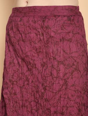 gold print kurta skirt set - 16598543 - Standard Image - 7