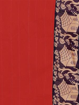 bordered bhagalpuri saree with blouse - 16599012 - Standard Image - 4