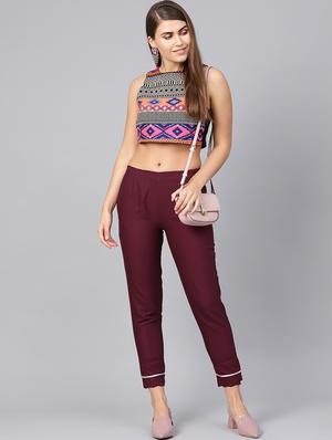 solid straight tapered pant - 16599677 - Standard Image - 4