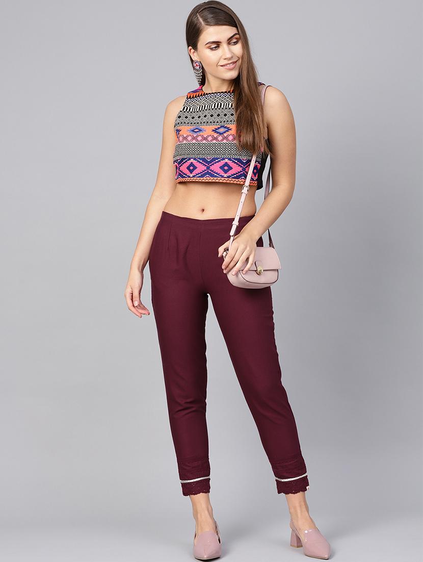 solid straight tapered pant - 16599677 - Zoom Image - 4