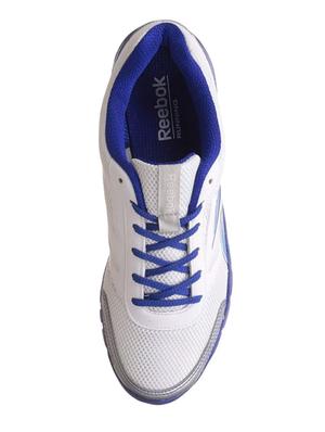 white mesh lace up sport shoes - 16600503 - Standard Image - 4