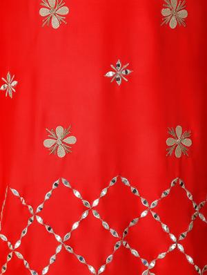 mirror work kurta sharara set - 16600781 - Standard Image - 4