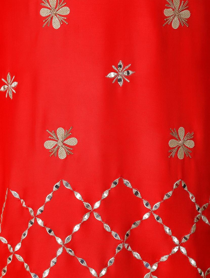 mirror work kurta sharara set - 16600781 - Zoom Image - 4
