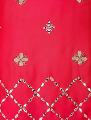 mirror work kurta sharara set - 16600782 - Standard Image - 4