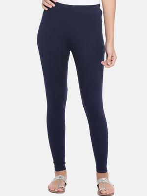 solid lycra legging - 16601809 - Standard Image - 4