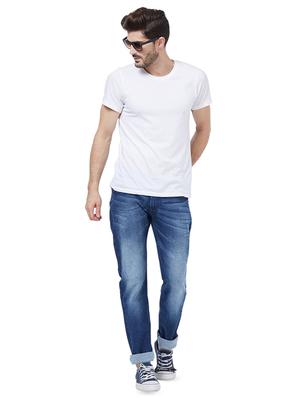 blue heavy washed jeans - 16602930 - Standard Image - 4