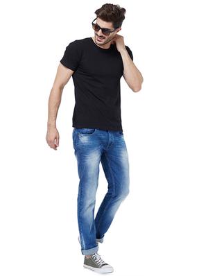 blue heavy washed jeans - 16602942 - Standard Image - 4