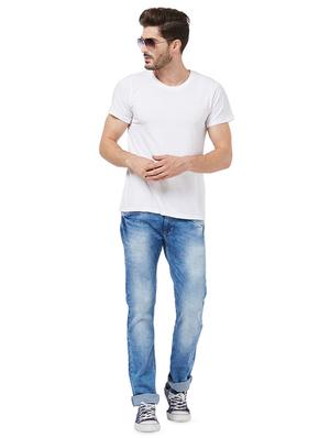 blue heavy washed jeans - 16602944 - Standard Image - 4
