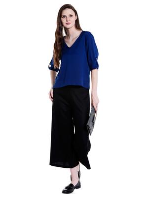 high rise belted flared trouser - 16604119 - Standard Image - 4