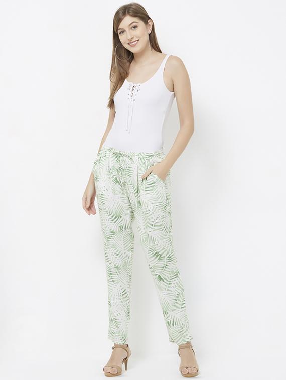 mid rise drawstring trouser - 16604120 - Zoom Image - 4