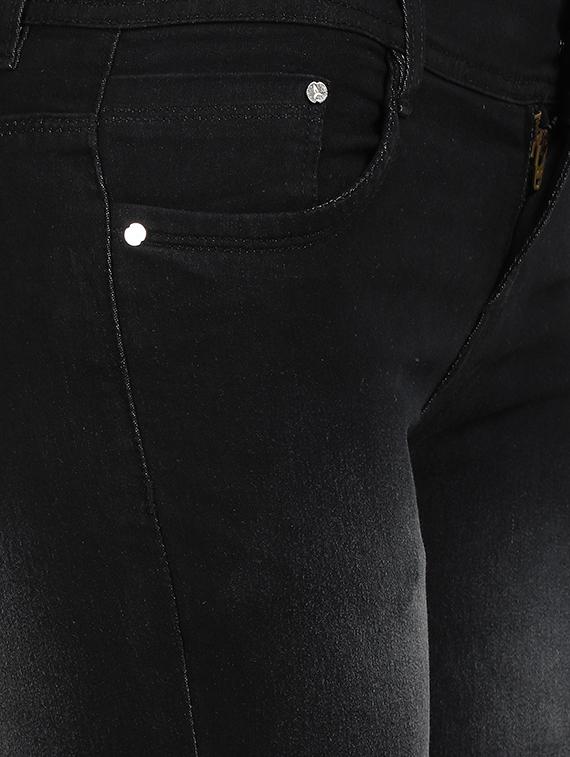 high rise stone wash jeans - 16604161 - Zoom Image - 4