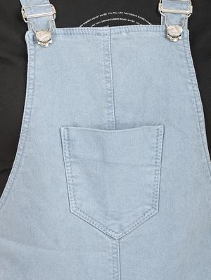 pocket patch stone washed dungaree - 16604280 - Standard Image - 4