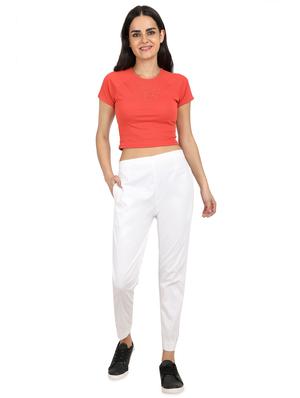 high rise solid trouser - 16604404 - Standard Image - 4