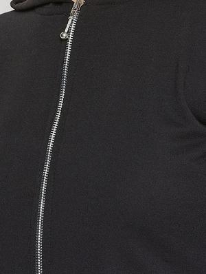 sequins pocket patch hooded jacket - 16605023 - Standard Image - 4