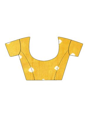 bandhani printed saree with blouse - 16605255 - Standard Image - 4