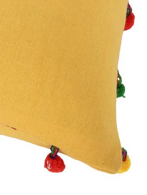 cotton multi lace cushion cover (pack of 2 pcs) - 16605927 - Standard Image - 4