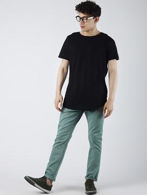 black solid t-shirt - 16608360 - Standard Image - 4