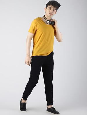 yellow solid t-shirt - 16608369 - Standard Image - 4