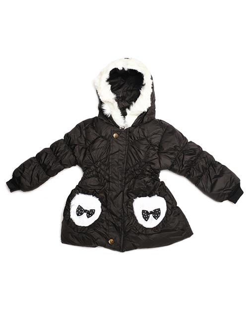 black acrylic quilted jackets - 16608423 - Standard Image - 1