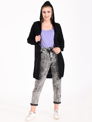 hooded neck pocket patch cardigan - 16608694 - Standard Image - 4