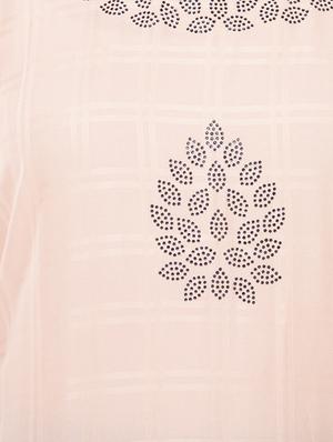 swarovski solid kurta with palazzo set - 16609034 - Standard Image - 4