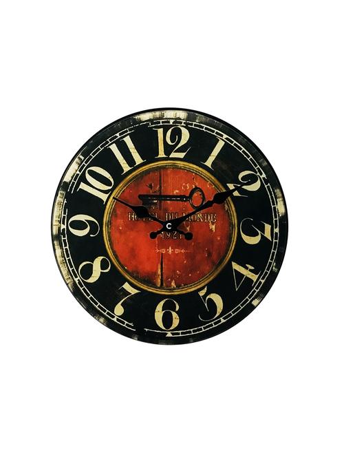 toughened glass frame wall clock - 16611089 - Standard Image - 1