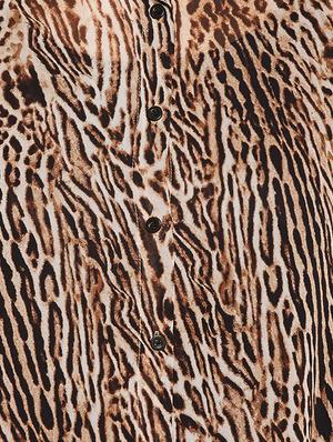 bishop sleeved animal printed shift dress - 16611935 - Standard Image - 4