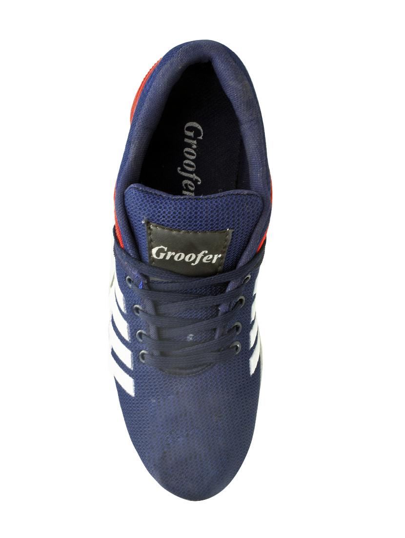 blue mesh lace up sport shoes - 16612260 - Zoom Image - 4