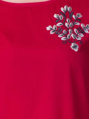bell sleeved embroidered detail top - 16613633 - Standard Image - 4
